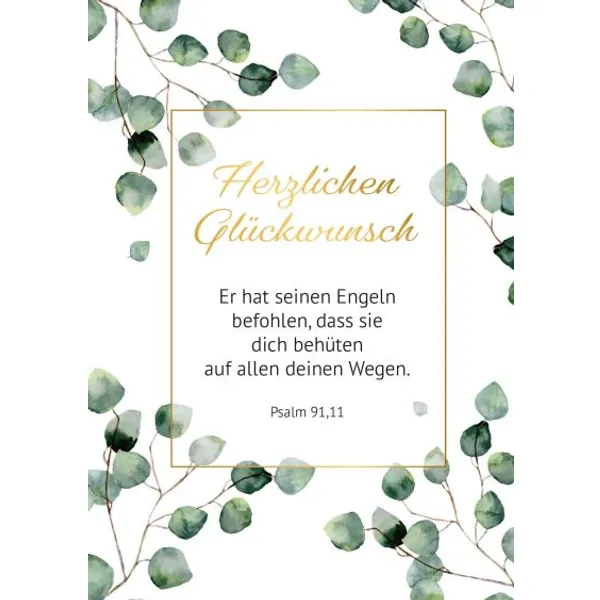 Produktbild des Artikels Faltkarte: Herzlichen Glückwunsch zur Konfirmation (Schreibwaren)