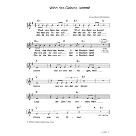 Produktbild des Artikels Wind des Geistes, komm! (Noten - Download)
