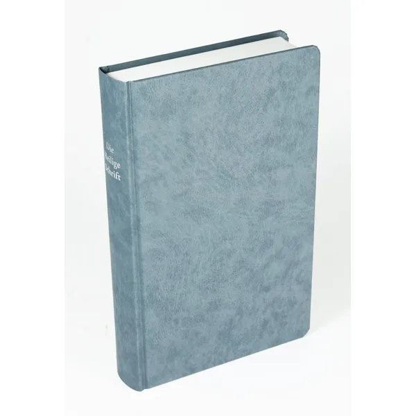 Produktbild des Artikels Hausbibel - Baladek, blaugrau, Blindschnitt, mit Karten (Bibel - Hardcover)