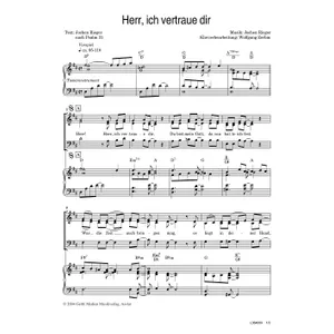 Produktbild des Artikels Herr, ich vertraue dir (Noten - Download)