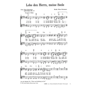Produktbild des Artikels Lobe den Herrn, meine Seele (Noten - Download)