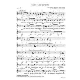 Produktbild des Artikels Dein Herz berührn (Noten - Download)