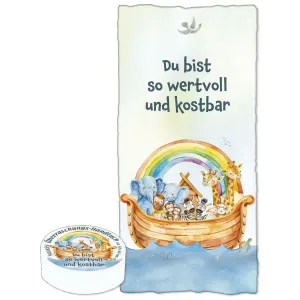 Produktbild des Artikels Überraschungs-Handtuch: Du bist so wertvoll und kostbar ()