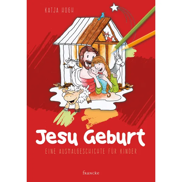 Produktbild des Artikels Jesu Geburt - Malbuch (Buch - Geheftet)