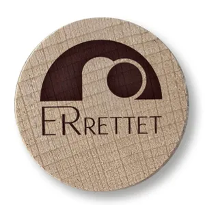 Produktbild des Artikels Holzmagnet - Errettet (Schreibwaren)