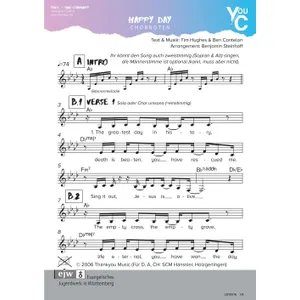 Produktbild des Artikels Happy Day (Noten - Download)