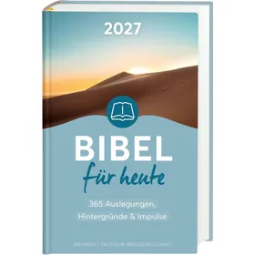 Produktbild des Artikels Bibel für heute 2027 - Buchausgabe (Kalender - Hardcover)