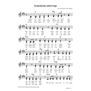 Produktbild des Artikels Gemeinsam unterwegs (Noten - Download)
