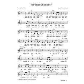 Produktbild des Artikels Wir begrüßen dich (Noten - Download)