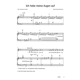 Produktbild des Artikels Ich hebe meine Augen auf (Noten - Download)