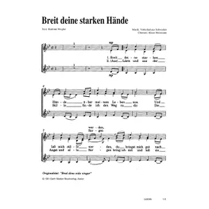 Produktbild des Artikels Breit deine starken Hände (Noten - Download)