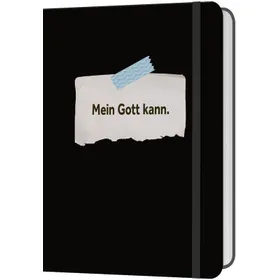 Produktbild des Artikels Mein Gott kann. - Notizbuch (Schreibwaren - Hardcover)