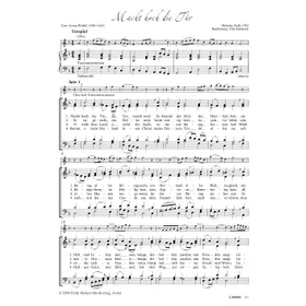 Produktbild des Artikels Macht hoch die Tür (Noten - Download)