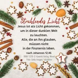 Stimmungsbild zu Adventskalender Roll-Box "Genussworte für den Advent"