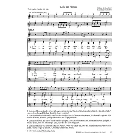 Produktbild des Artikels Lobe den Herren, den mächtigen König der Ehren (Noten - Download)