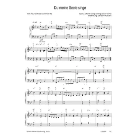 Produktbild des Artikels Du meine Seele singe (Noten - Download)