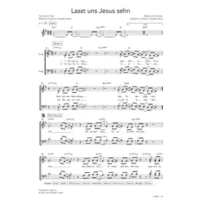 Produktbild des Artikels Lasst uns Jesus sehn (Noten - Download)