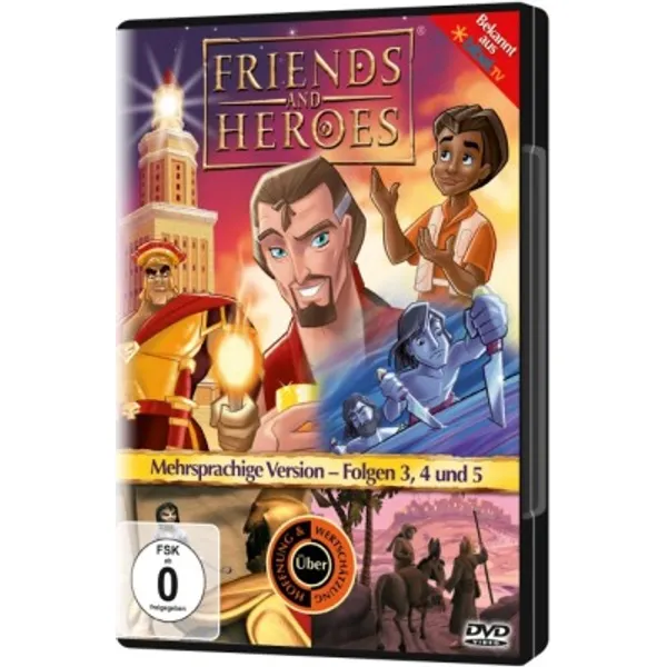 Produktbild des Artikels Friends And Heroes - Folgen 3,4 & 5 (Video - DVD)