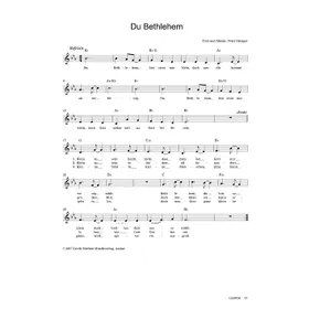Produktbild des Artikels Du Bethlehem (Noten - Download)