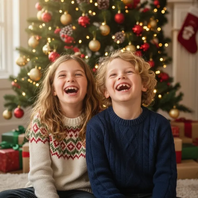 Foto von zwei Kindern