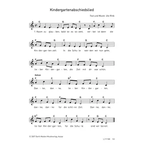 Produktbild des Artikels Kindergartenabschiedslied (Noten - Download)