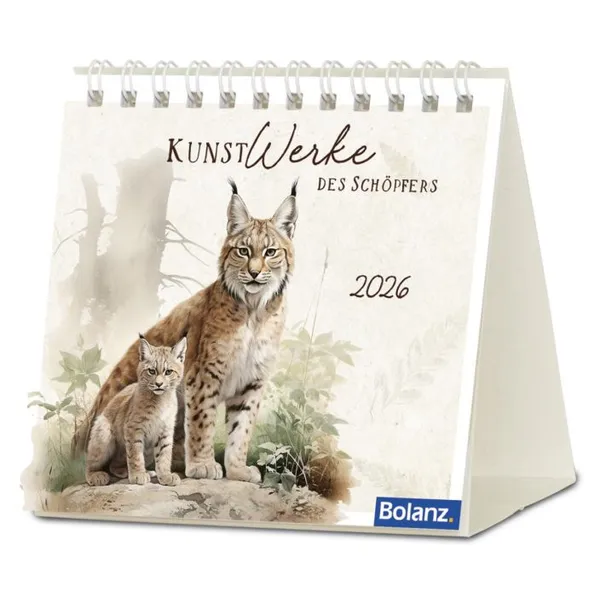 Produktbild des Artikels KunstWerke des Schöpfers 2026 - Minikalender (Kalender - Spiralbindung)