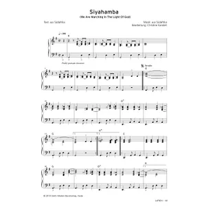 Produktbild des Artikels Siyahamba (Noten - Download)