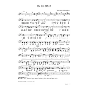 Produktbild des Artikels Du bist schön (Noten - Download)