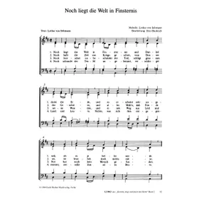 Produktbild des Artikels Noch liegt die Welt in Finsternis (Noten - Download)