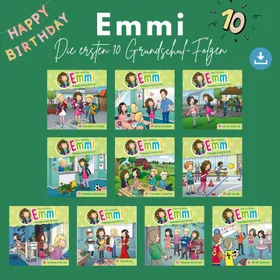Produktbild des Artikels Emmi - Mutmachgeschichten für Kinder - Die ersten 10 Grundschul-Folgen (MP3-Hörspiel - Download)