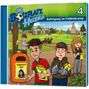 Produktbild des Artikels Aufregung im Fußballcamp - Folge 4 (Hörbuch/Hörspiel - CD)