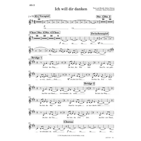 Produktbild des Artikels Ich will dir danken (Alt 2) (Noten - Download)