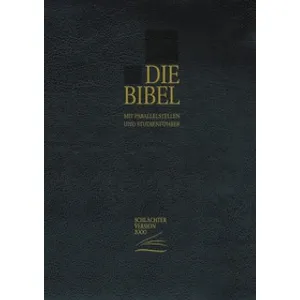 Produktbild des Artikels Schlachter 2000 - Standardausgabe schwarz (Bibel - Gebunden)