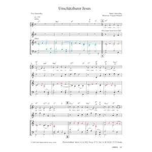 Produktbild des Artikels Unschätzbarer Jesus (Noten - Download)