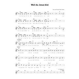 Produktbild des Artikels Weil du Jesus bist (Noten - Download)