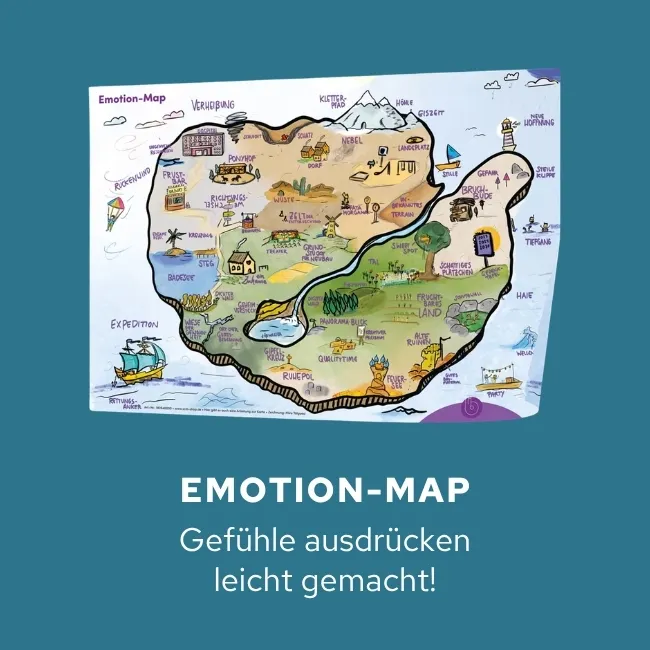 Gefühle ausdrücken leicht gemacht - Mit der Emotion-Map