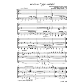 Produktbild des Artikels Verleih uns Frieden gnädiglich (Noten - Download)