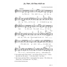 Produktbild des Artikels Ja, Herr, ich freu mich so (Noten - Download)