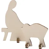 Stimmungsbild zu Adventskrippe