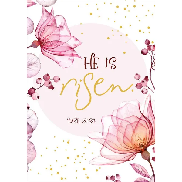 Produktbild des Artikels Faltkarte "He is risen" (Schreibwaren)