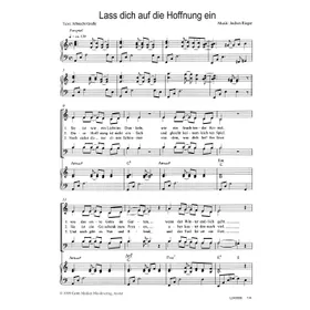 Produktbild des Artikels Lass dich auf die Hoffnung ein (Noten - Download)