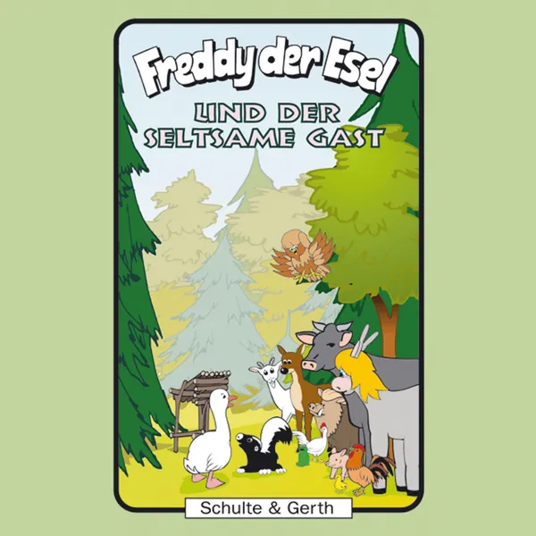 Produktbild des Artikels Freddy und der seltsame Gast - Folge 45 (MP3-Hörspiel - Download)