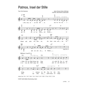 Produktbild des Artikels Patmos, Insel der Stille (Noten - Download)