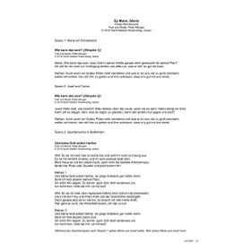 Produktbild des Artikels Ey Mann, Gloria (Liedtexte) (Noten - Download)