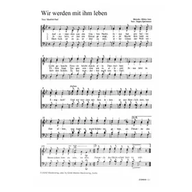 Produktbild des Artikels Wir werden mit ihm leben (Noten - Download)