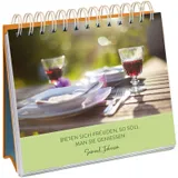 Stimmungsbild zu Gedanken voller Lebensfreude - Aufstellbuch