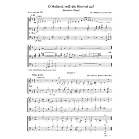Produktbild des Artikels O Heiland, reiß die Himmel auf (Noten - Download)