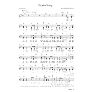 Produktbild des Artikels Für den König (Noten - Download)