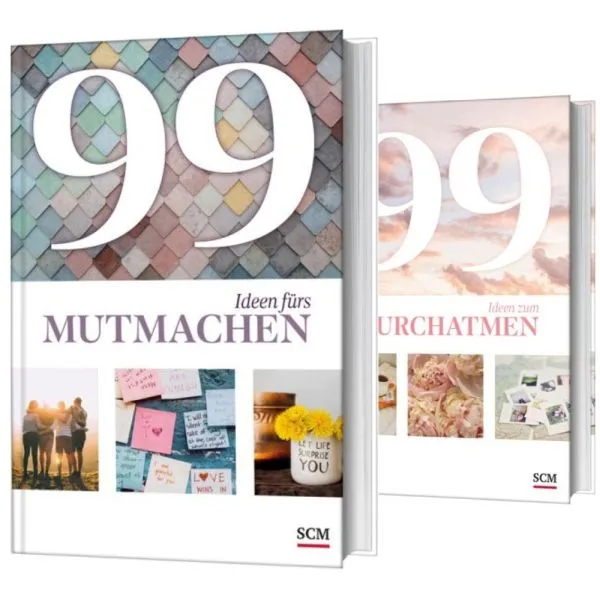 Produktbild des Artikels Paket "99 Ideen für Ermutigung und Durchatmen" (Buch - Gebunden)