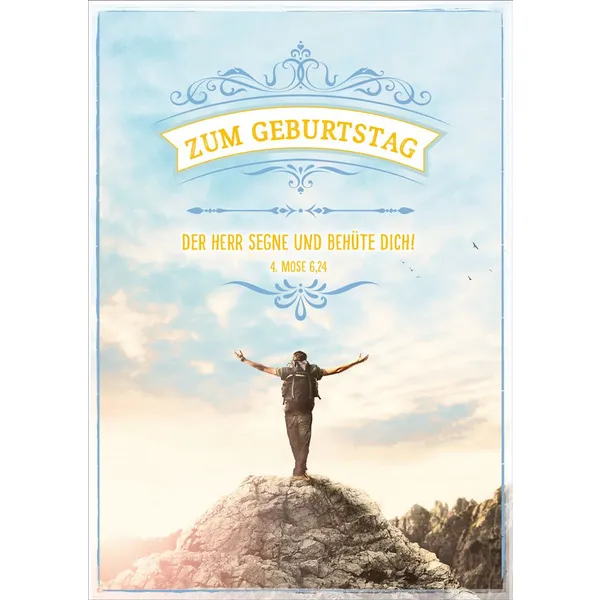 Produktbild des Artikels Postkartenserie "Zum Geburtstag" 10 Stück (Schreibwaren)